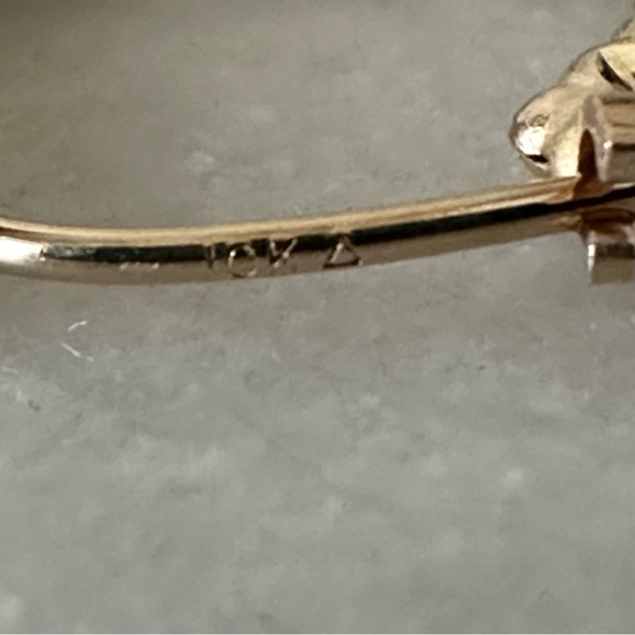 10k Solid Gold Hoop Earrings - Picture 12 of 15